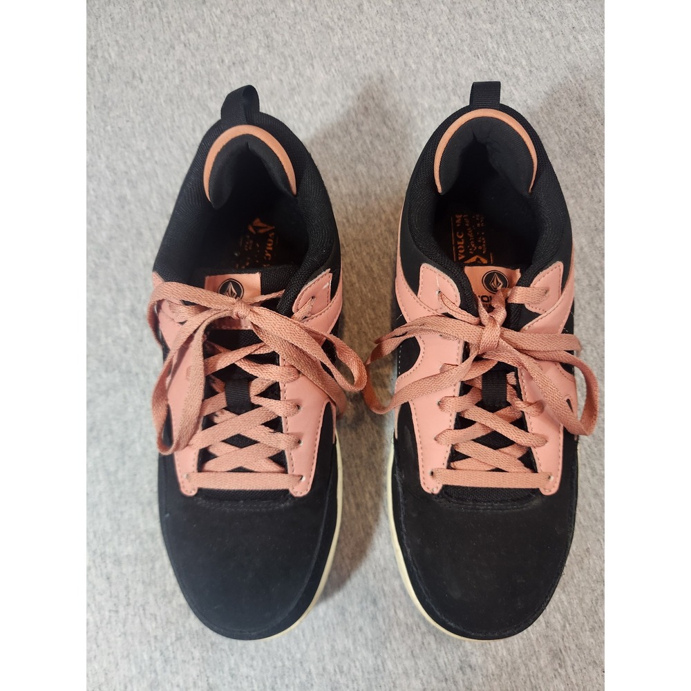 Volcom Work Sneakers Womens 8 Black Pink Composite Toe ASTM F2413-18 SD 10